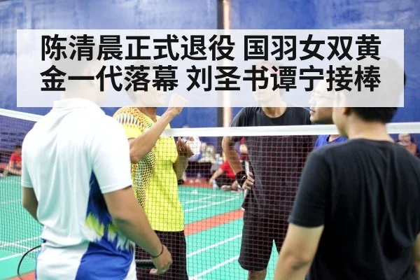 陈清晨正式退役 国羽女双黄金一代落幕 刘圣书谭宁接棒